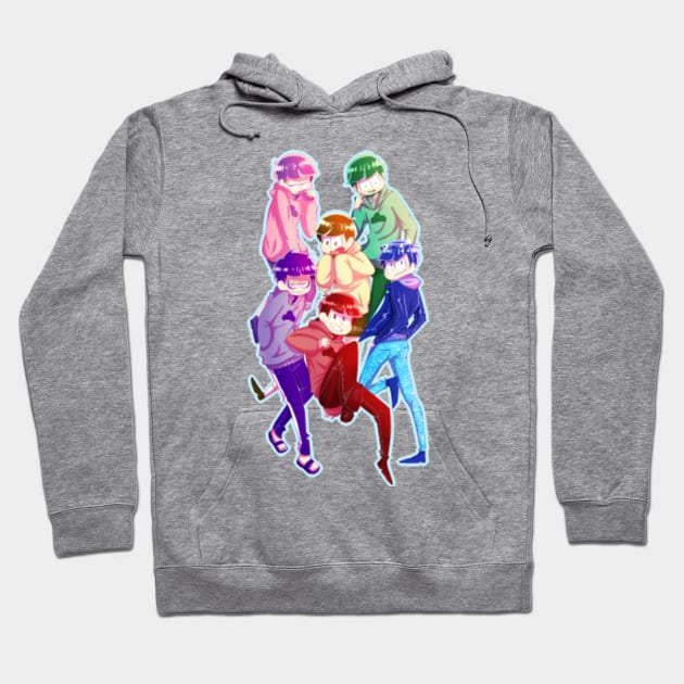 Osomatsu-san! Hoodie by glamist